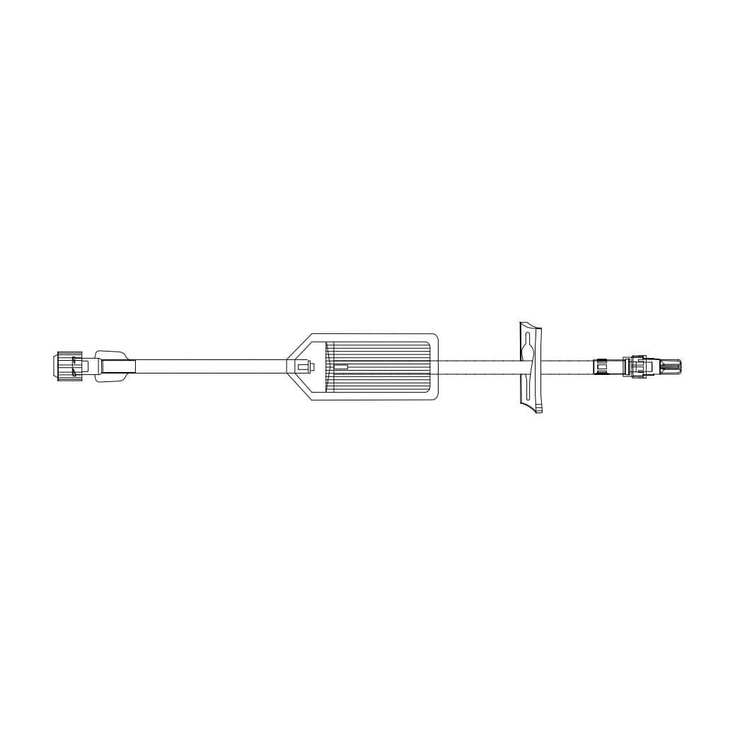 ICU Medical Macro Bore IV Extension Set With Filter
