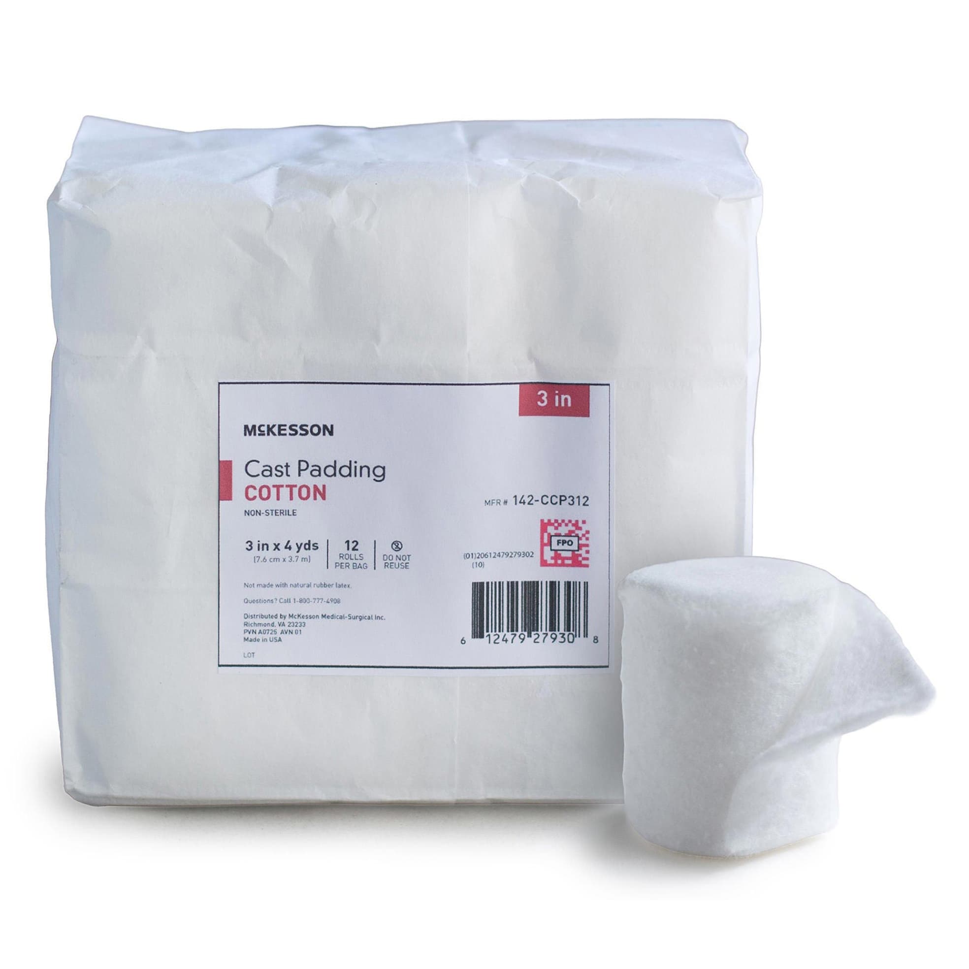 McKesson Cotton Cast Padding, Non-Sterile - Image 2