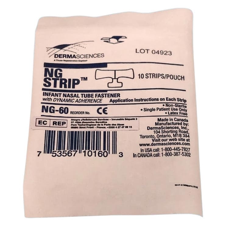 NG Strip Securement Device, Infant - Case of 600 - Image 1
