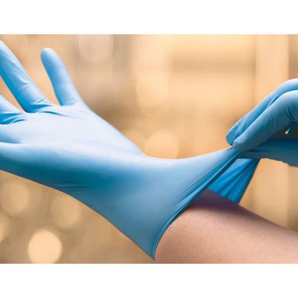 Protexis PI Blue with Neu-Thera Powder-Free Surgical Glove, Size 8.5 - Case of 400 - Image 1