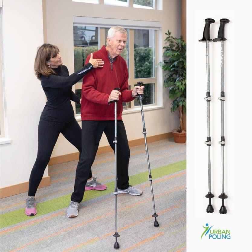 Urban poling activator® 2 poles for users up to 6’4″ & travel - Image 11