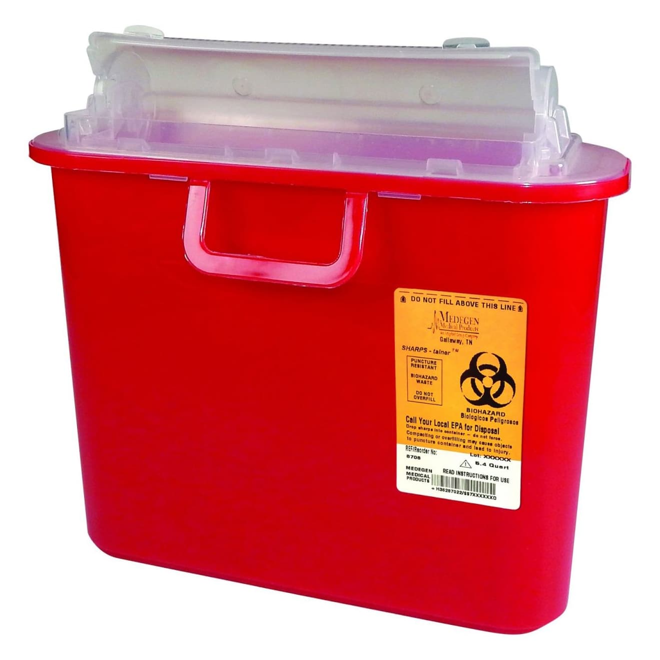 Medegen SHARPS-tainer Stackable Sharps Container - Image 1