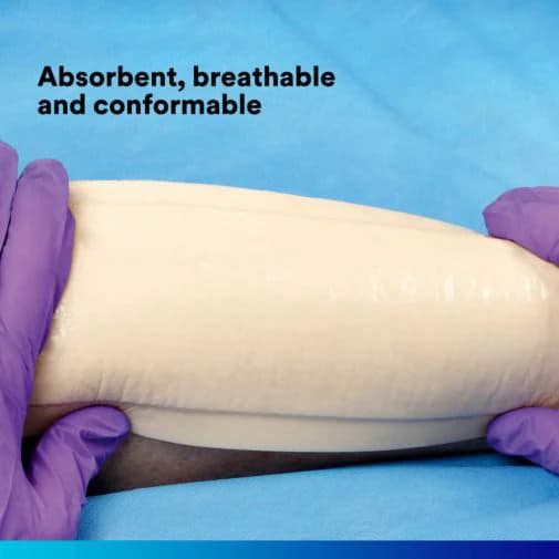 3M Tegaderm High Performance Non-Adhesive Foam Dressing - Image 5