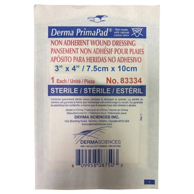 Primapad Non-Adherent Absorbent Gauze Pad, Sterile, 3 x 4 Inch - Each - Image 1