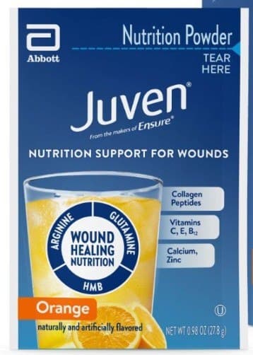 Juven Arginine and Glutamine Supplement, Orange, 0.98 oz - Each - Image 1