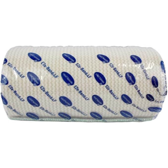 EZe-Band LF Standard Elastic Bandage, Tan, Sterile 4 Inch x 5 Yard - Case of 36 - Image 1