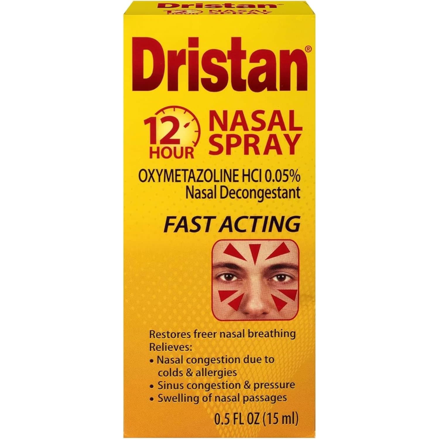 Dristan 12-Hour Nasal Spray, 0.5 oz - Each - Image 1