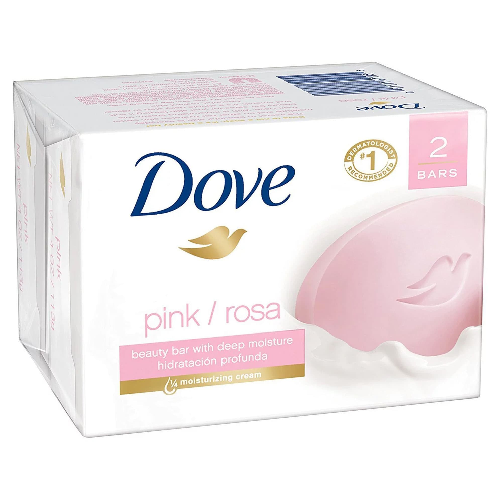 Dove Beauty Bar for Deep Moisture, 3.5 oz - Package of 2 - Image 2