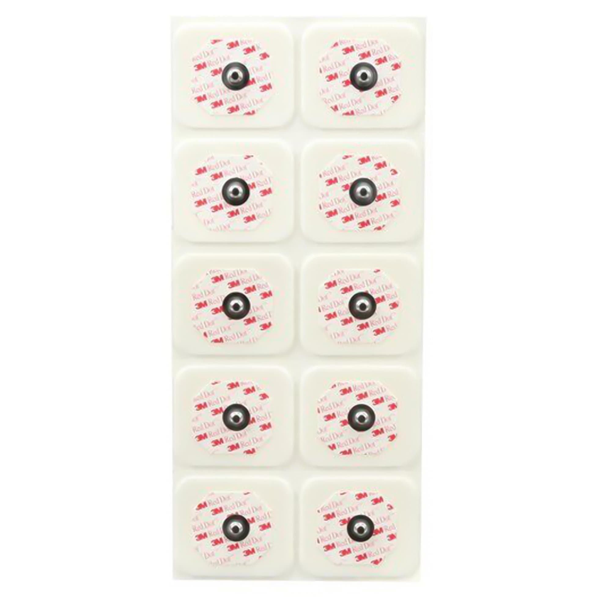 3M Red Dot Monitoring Electrode with Foam Tape and Sticky Gel - Image 3