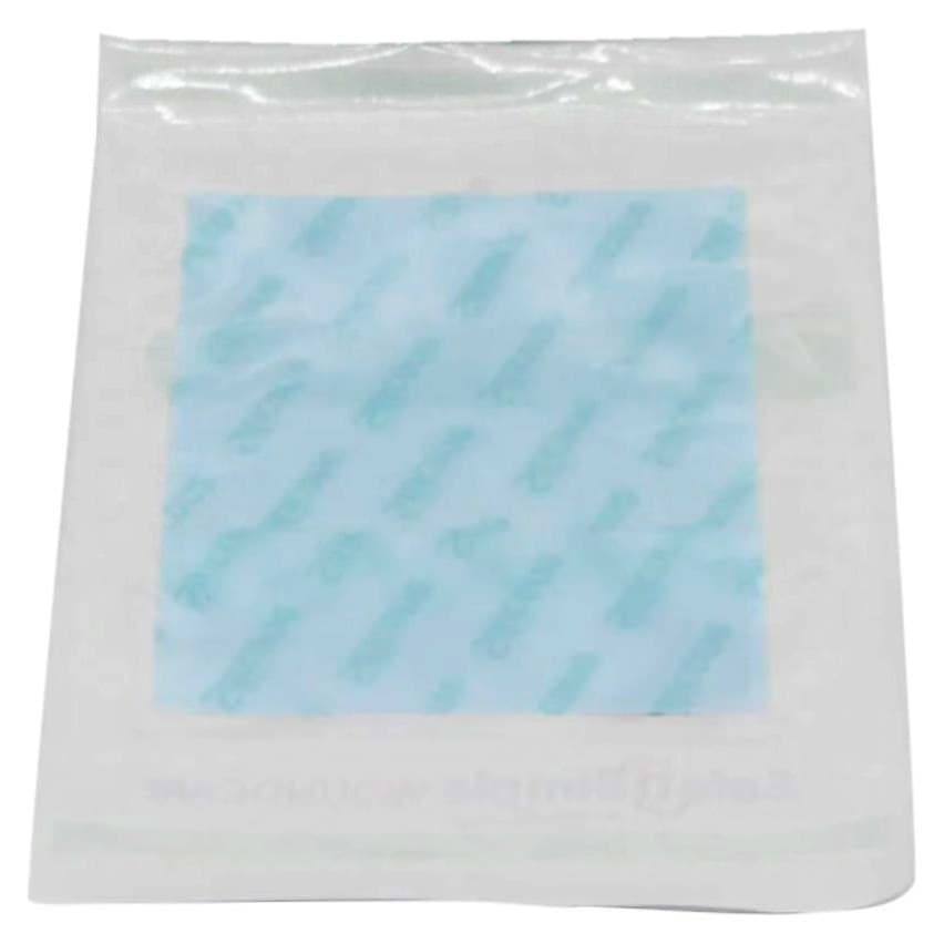Simpurity Transparent Film Silicone Dressing, 4 x 5 Inch - Each - Image 1