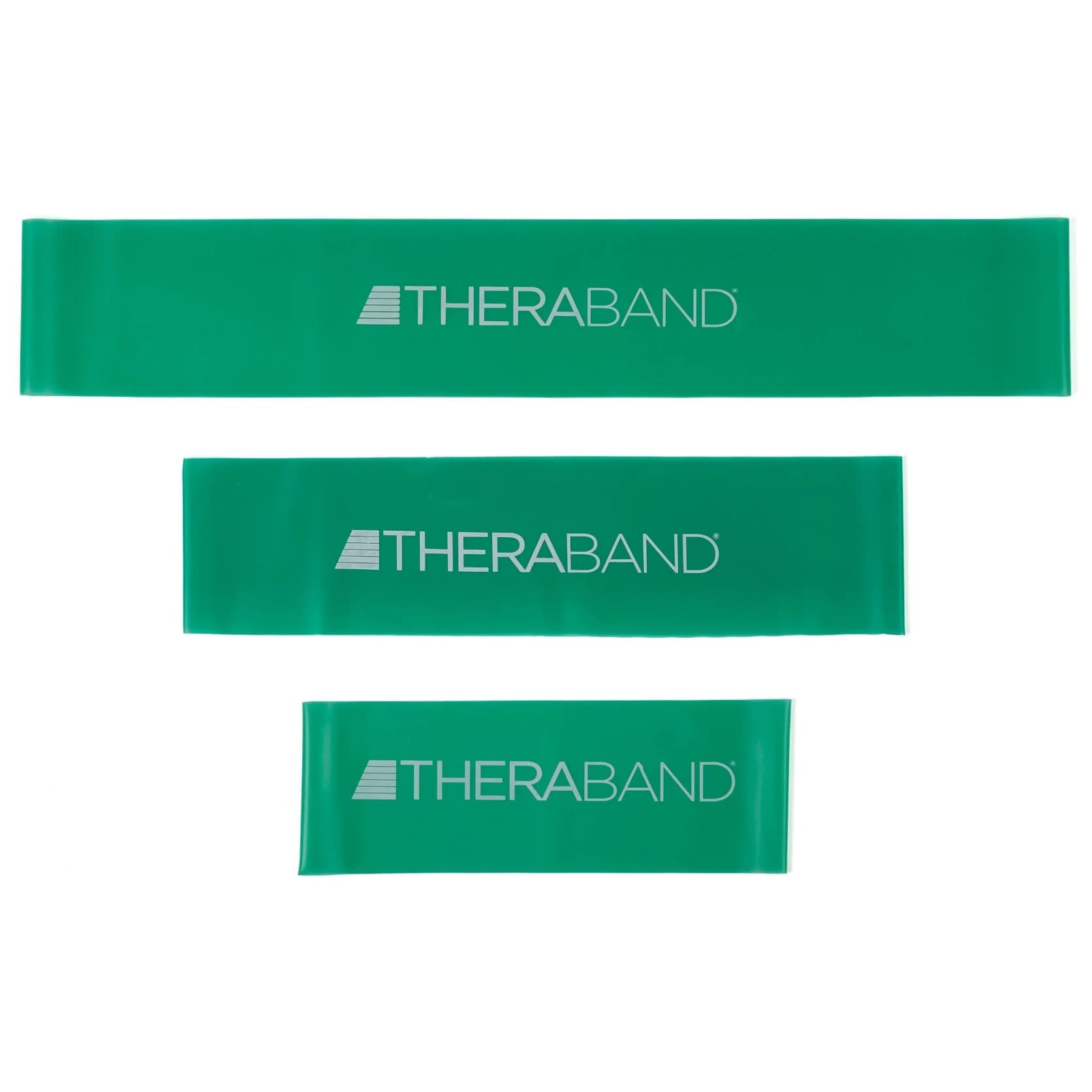 TheraBand Professional Resistance Band Loop 18", Heavy Green - Image 1