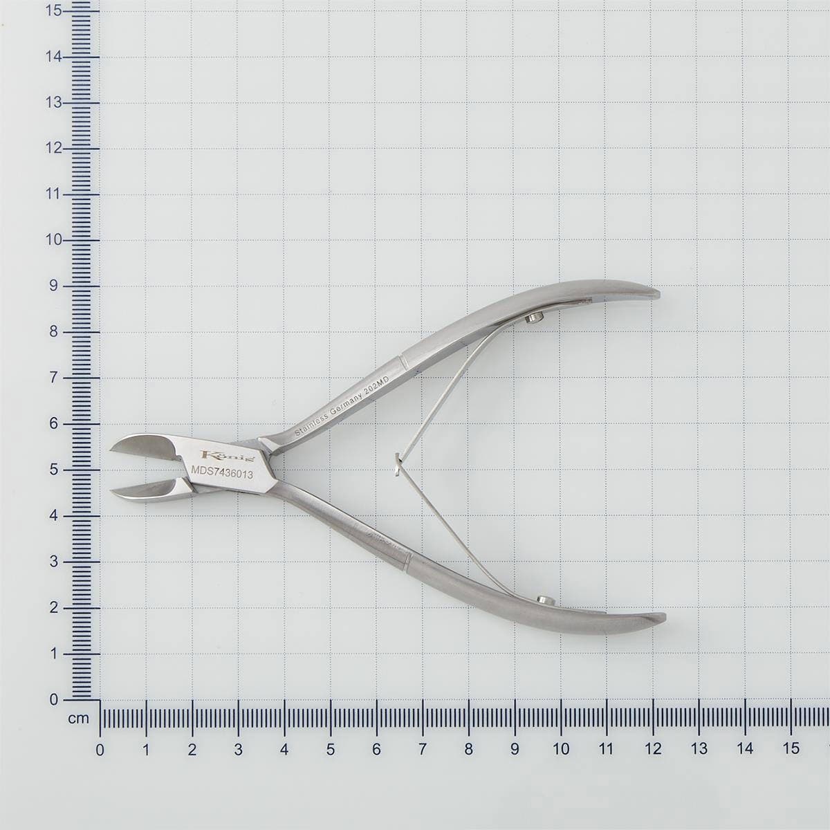 Konig Double Spring Straight Jaw Nail Nipper, 5 Inch - Each - Image 4