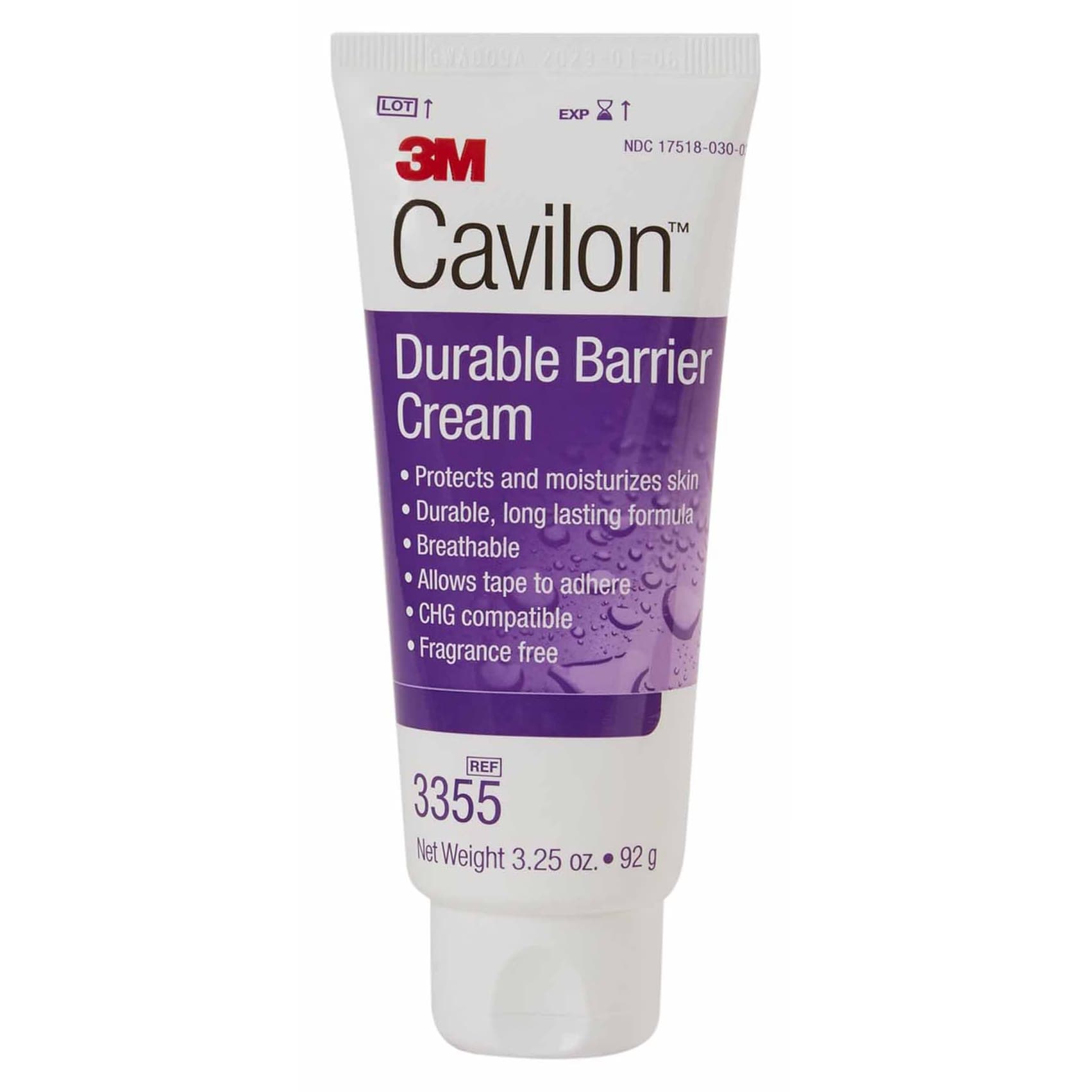 3M Cavilon Durable Barrier Cream, 3.25 oz Tube - Image 1