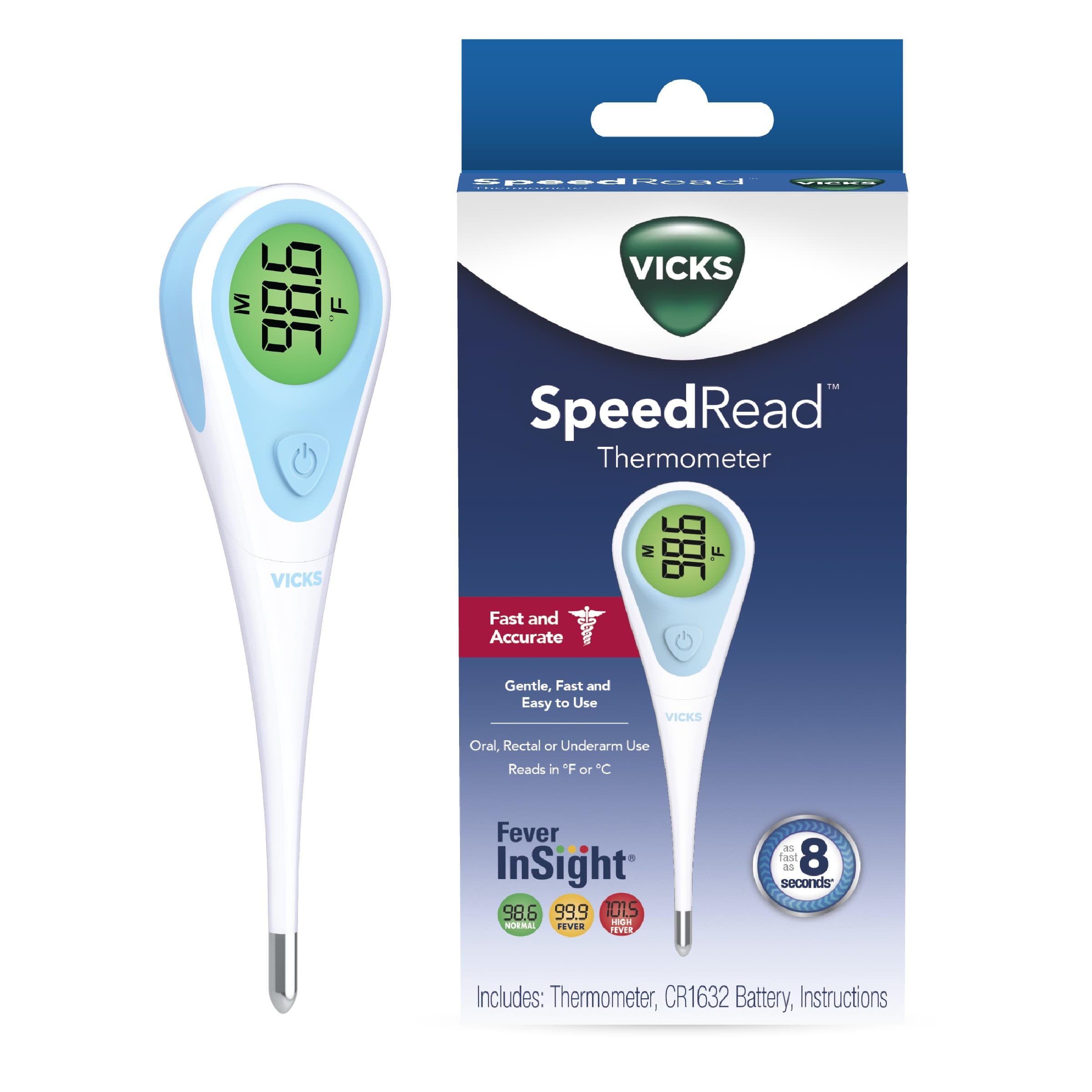 Vicks SpeedRead Digital Thermometer - Image 1
