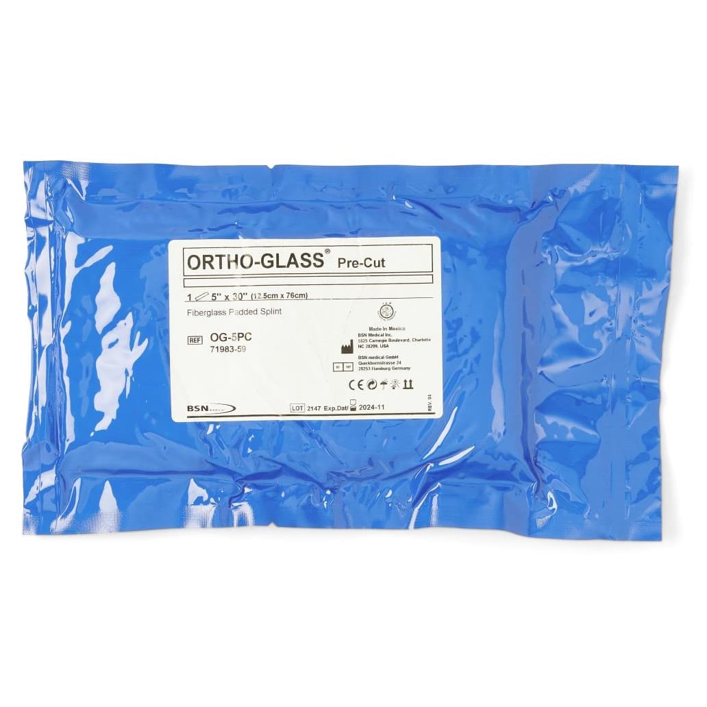 Ortho-Glass Pre-Cut Splints, 5 Inch x 30 Inch - Box of 5 - Image 1