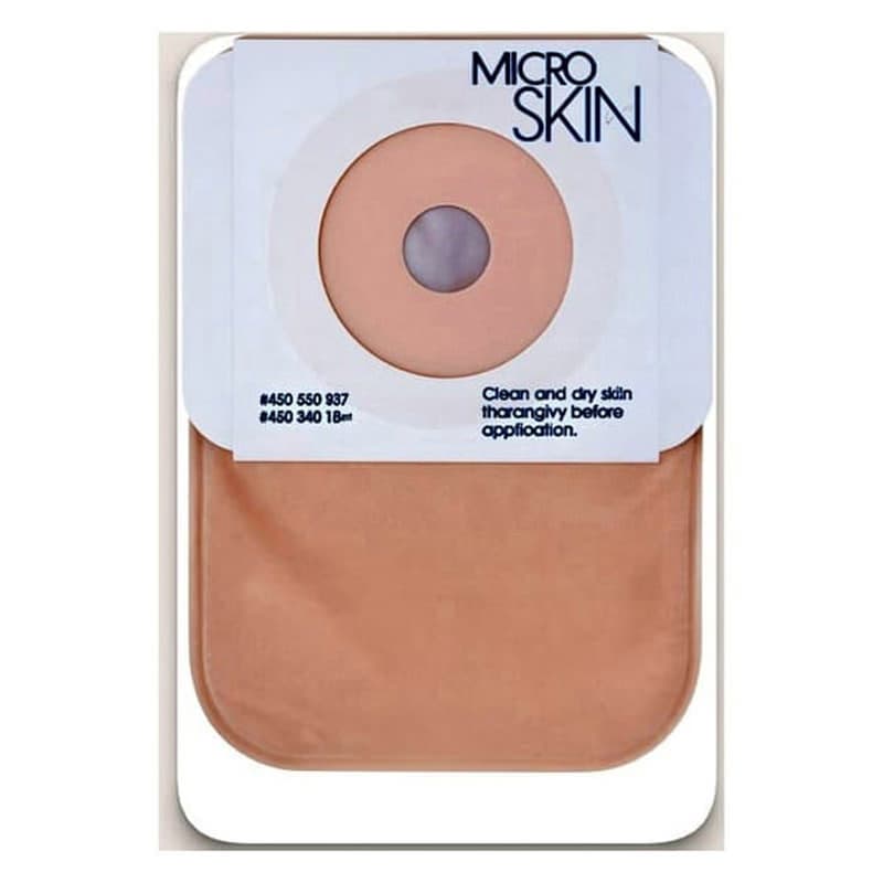 Cymed Colostomy One-piece Closed-end Pouch, 1-3/8 Inch - Box of 15 - Image 1