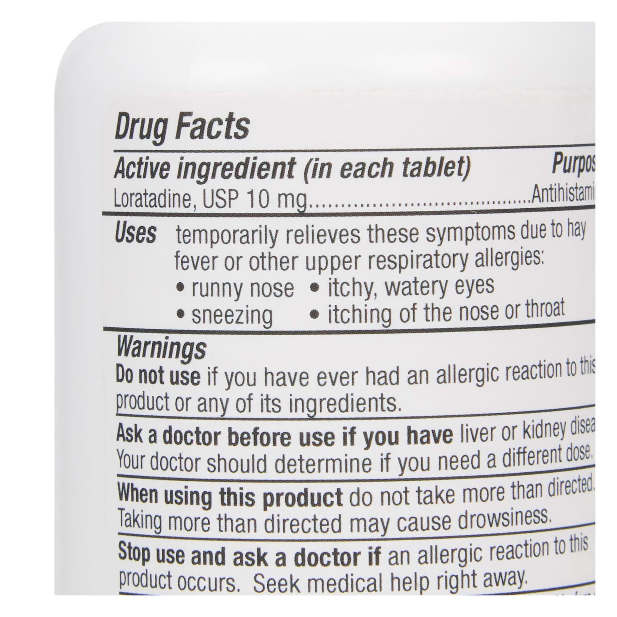 Geri-Care Allergy Relief Loratadine 10 mg Tablets - Image 3