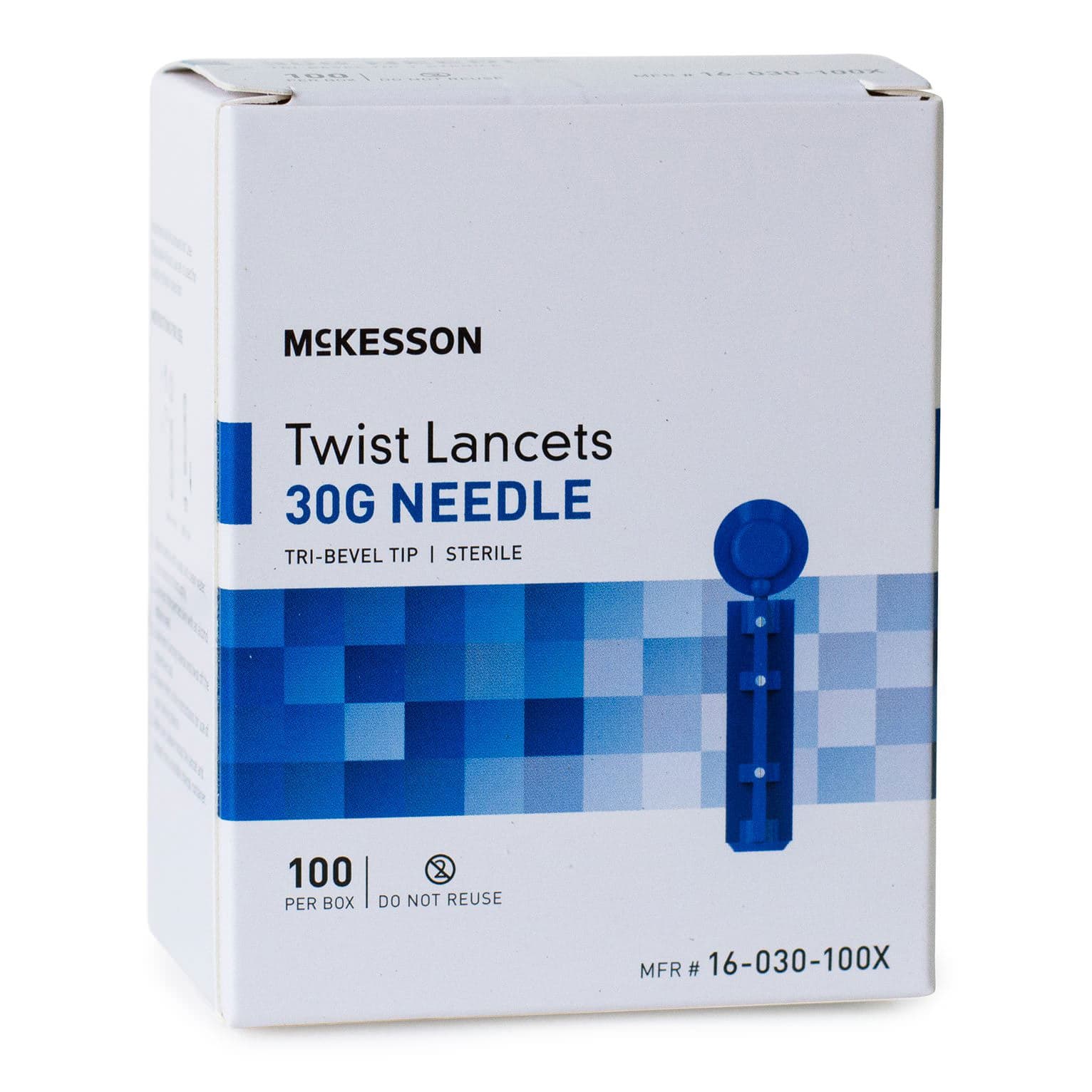 Mckesson lancet for lancing device, 30 Gauge - Image 1