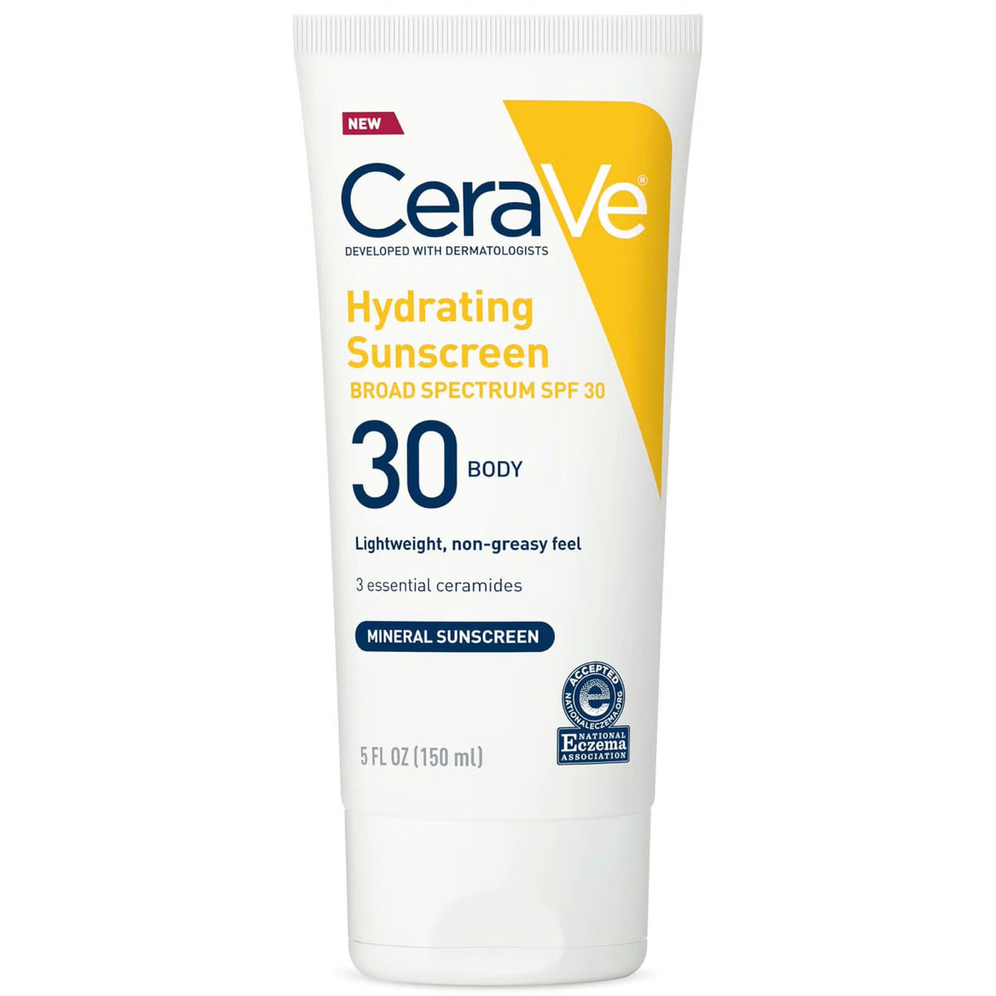 CeraVe Hydrating Mineral Sunscreen SPF 30 Lotion, 5 oz - Each - Image 1