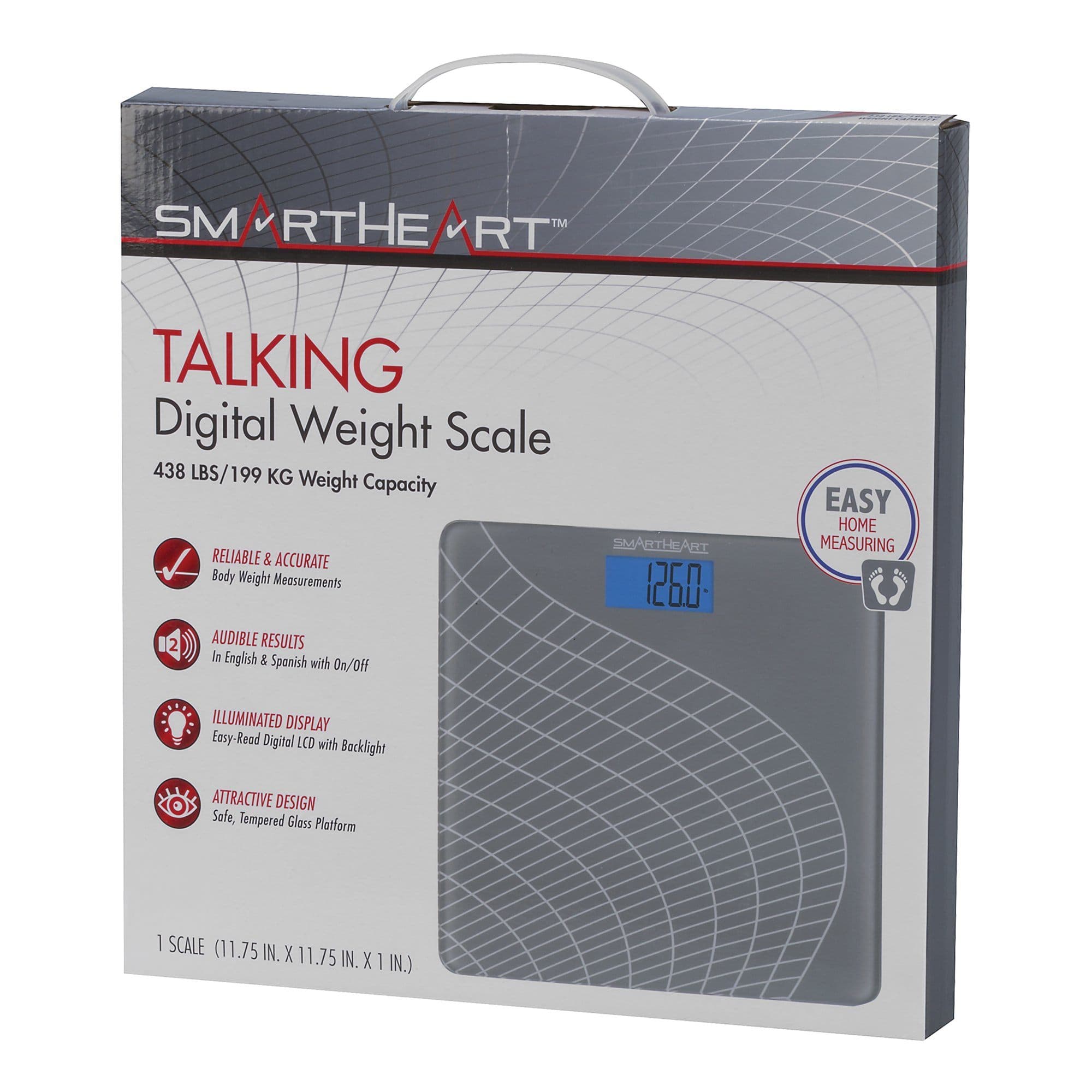 Veridian Talking Digital Floor Scale - Each - Image 1