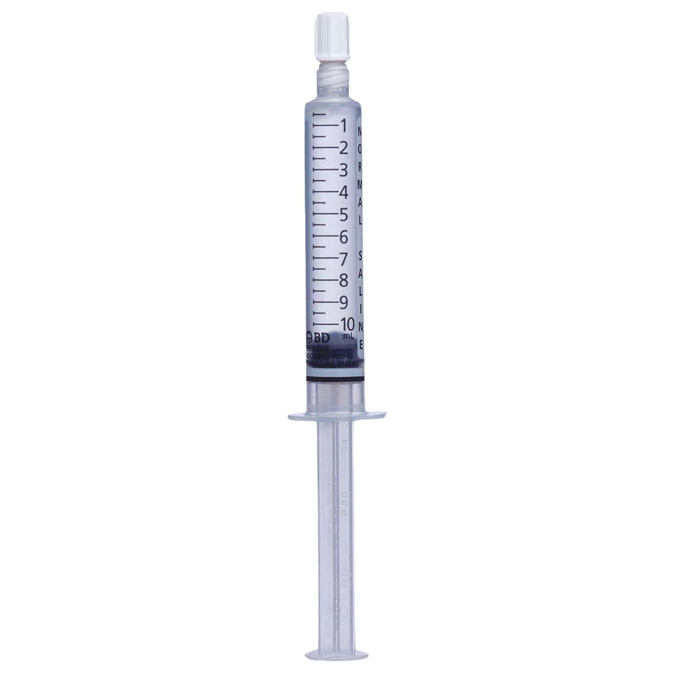 BD PosiFlush Prefilled Syringe IV Flush Solution, 10 mL - Box of 30 - Image 1