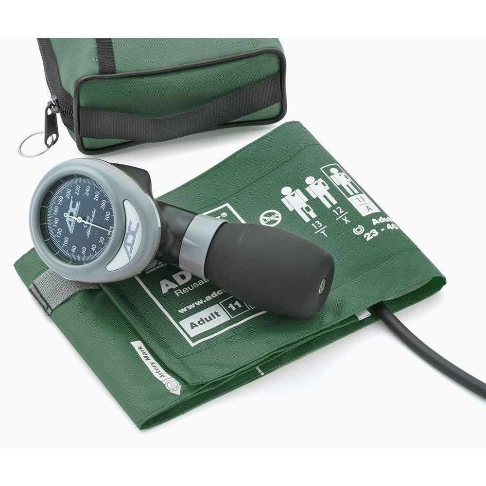 ADC Diagnostix 788 Palm Aneroid Sphyg, Adult Only, Dark Green - Image 1