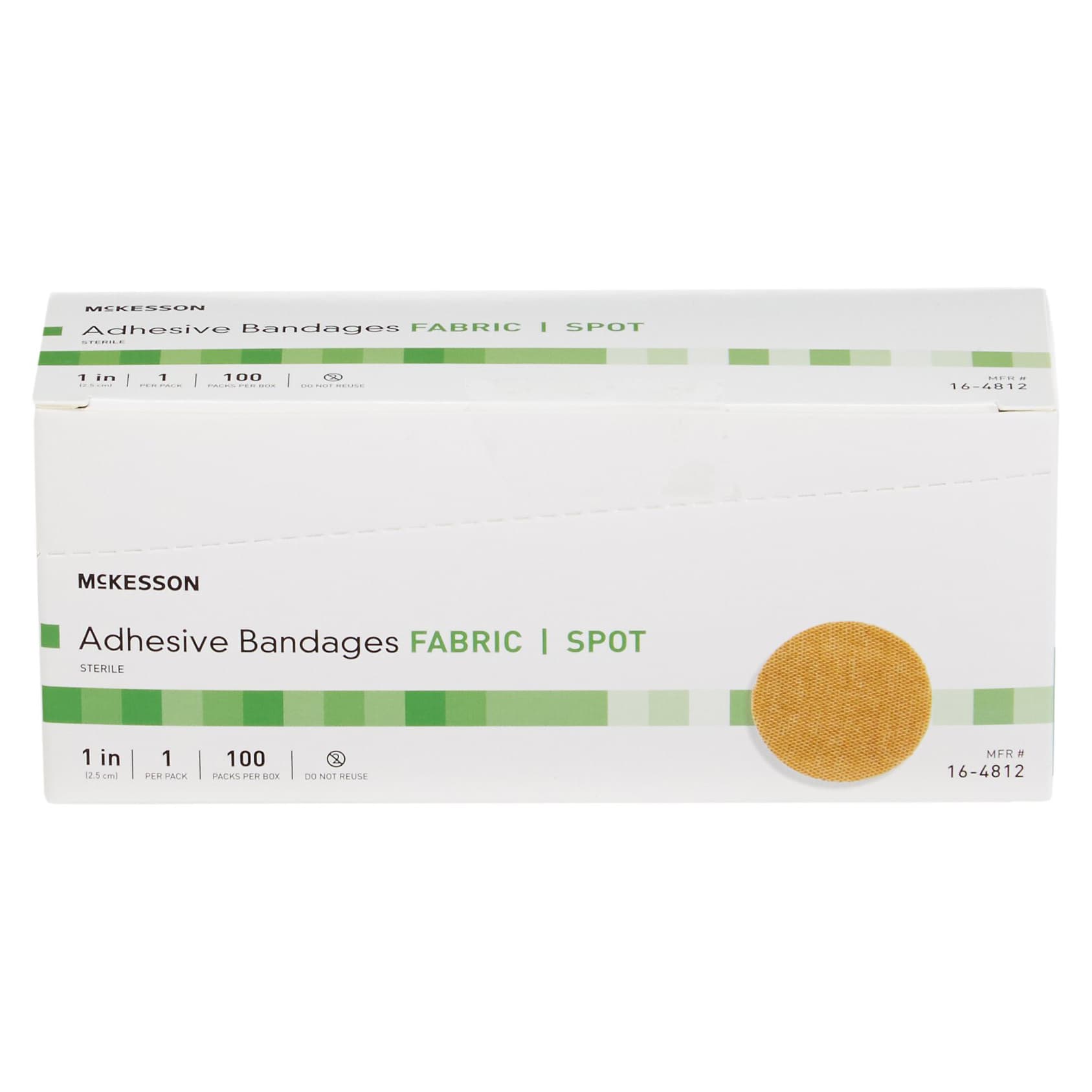 McKesson Fabric Round Adhesive Spot Bandage - Image 5