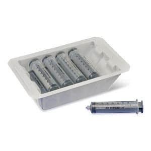 Monoject Pharmacy Tray Syringes with Luer Lock Tip - Box of 200 - Image 1