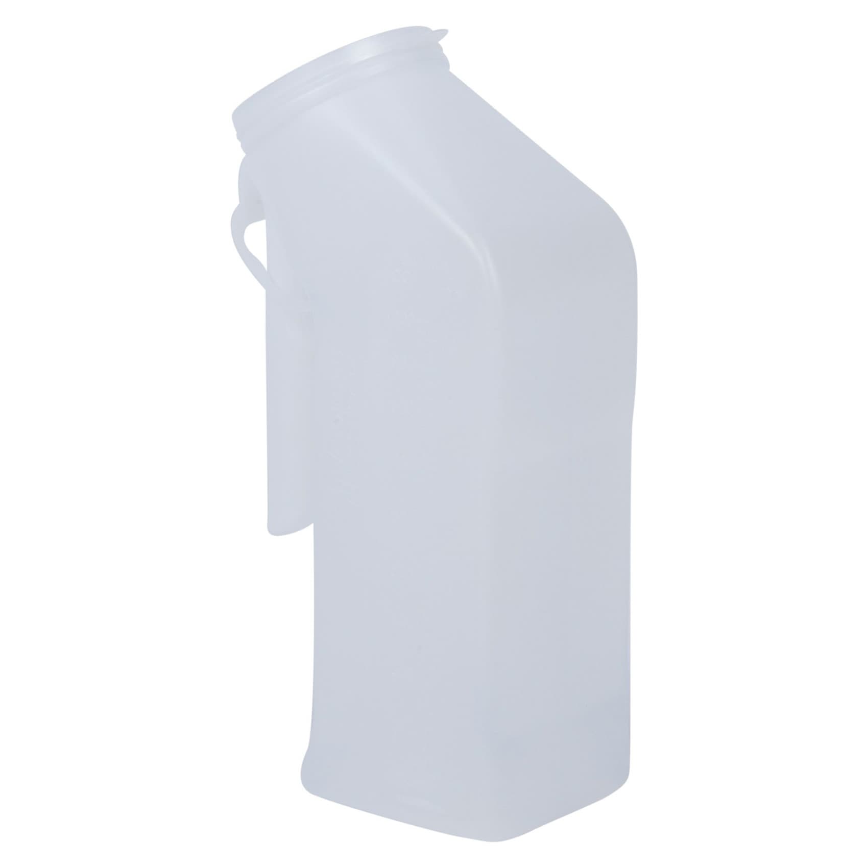 McKesson Male Urinal Translucent White Single Patient Use - Each - Image 1