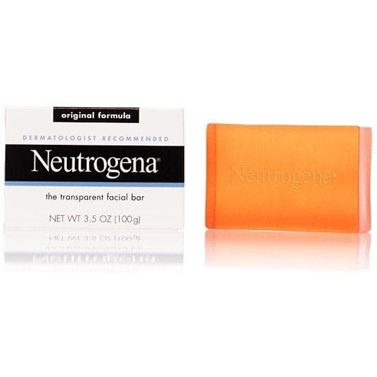 Neutrogena Orange Bar Soap, 3.5 oz - Image 1