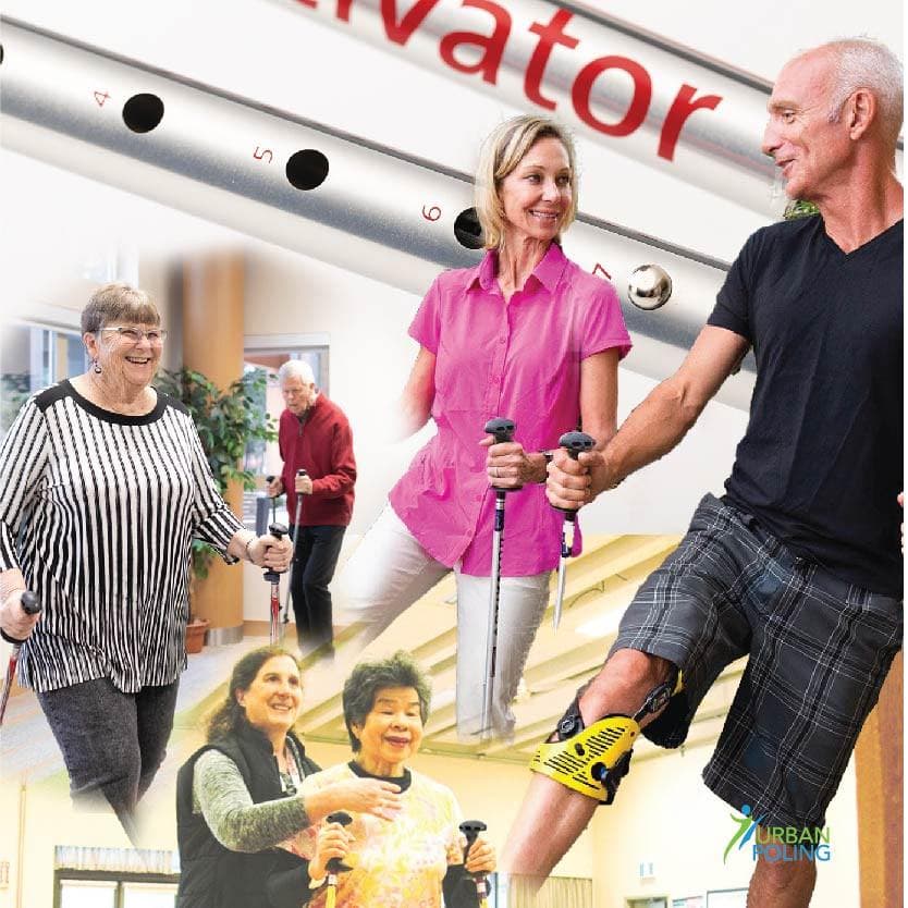 Urban poling activator® evening black poles - Image 6