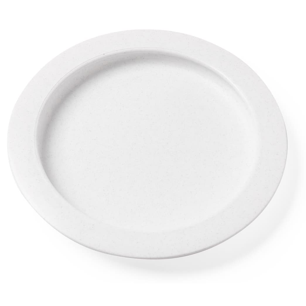 Medline Plate With Inside Edge, White, 9 Inch - Each - Image 2