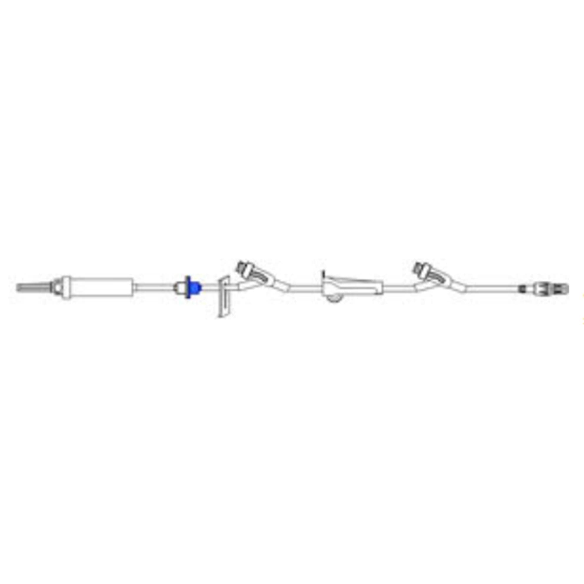 MaxGuard Primary IV Administration Set Without Filter Sterile Fluid Path - Case of 50