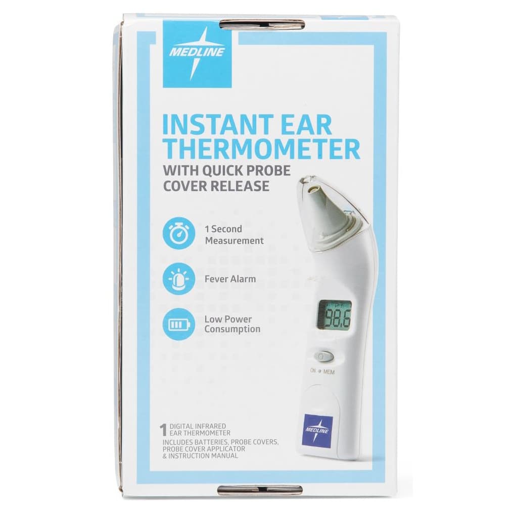 Medline Infrared Tympanic Dual-Scale Digital Ear Thermometer - Image 5