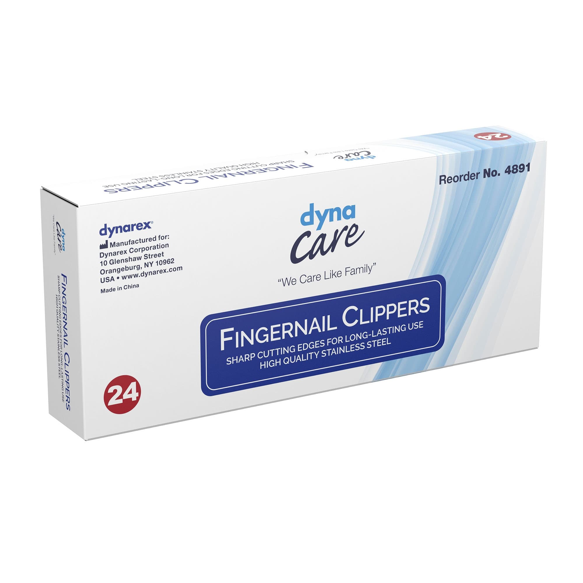 Dynarex dynaCare Fingernail Clippers - Each - Image 1