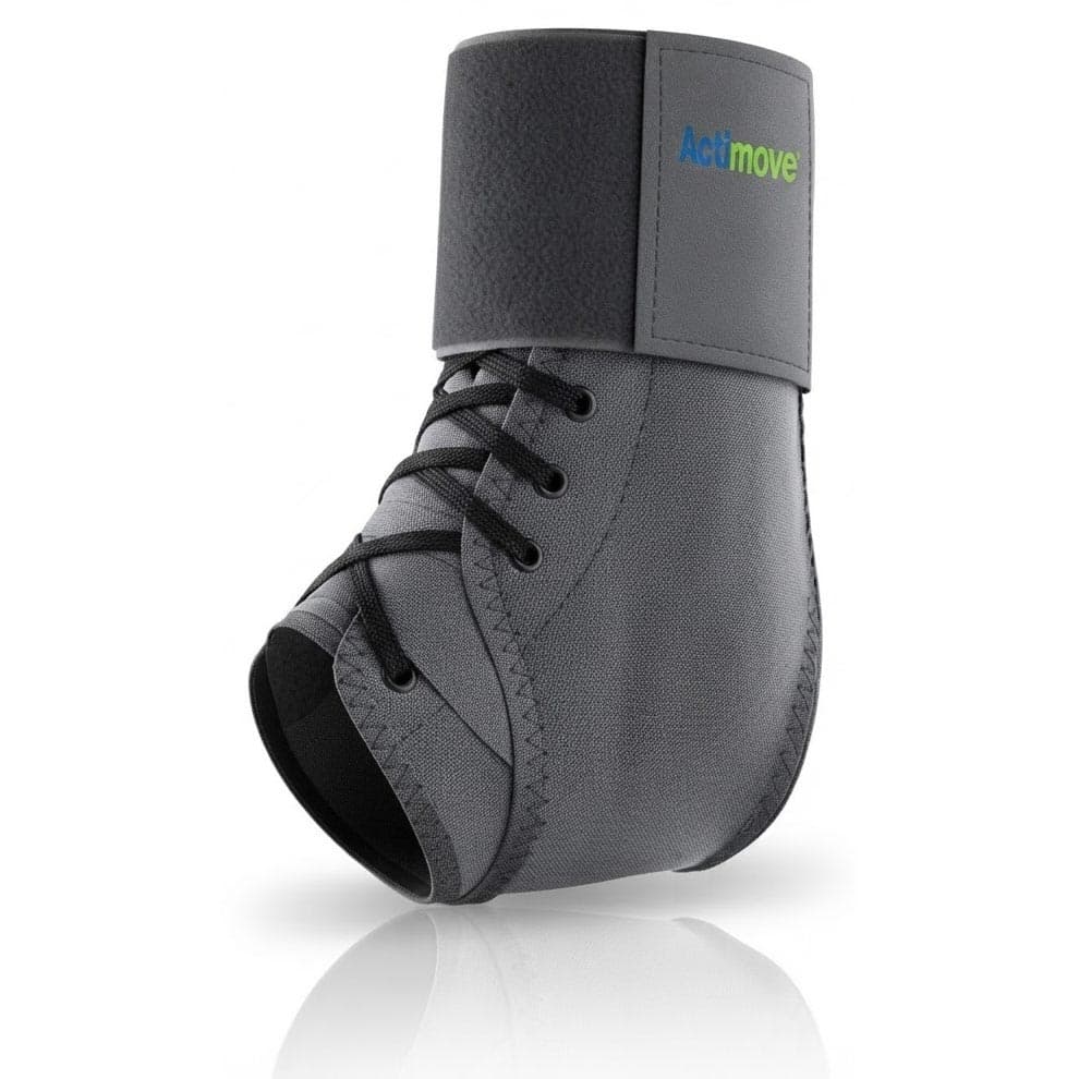 Actimove InnerLOK 8 Lace-Up Ankle Brace, Extra Large, Black - Each - Image 1