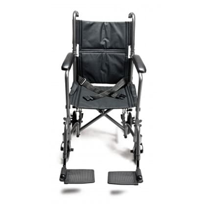 Everest & Jennings Steel Transport Chair - Image 4