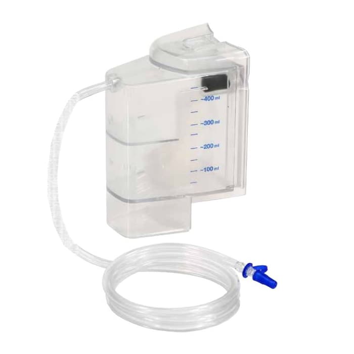 DeRoyal PRO-II Negative Pressure Wound Therapy Canister with Tubing and Solidifier, 450cc - Image 1