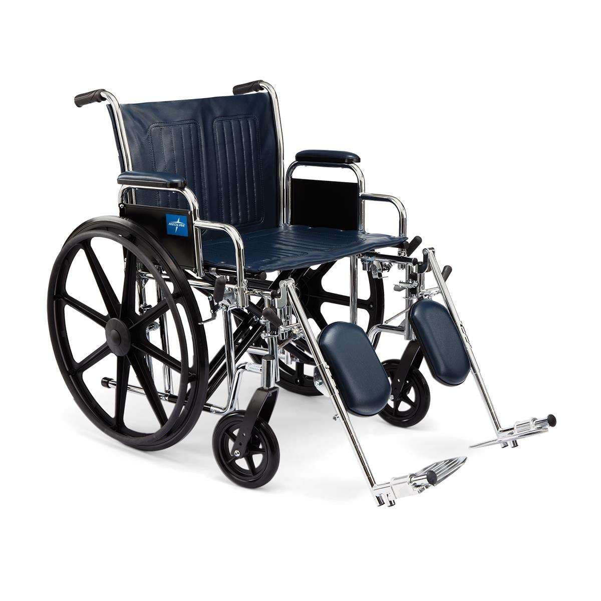 Medline Excel Extra Wide Manual Wheelchair - Image 3