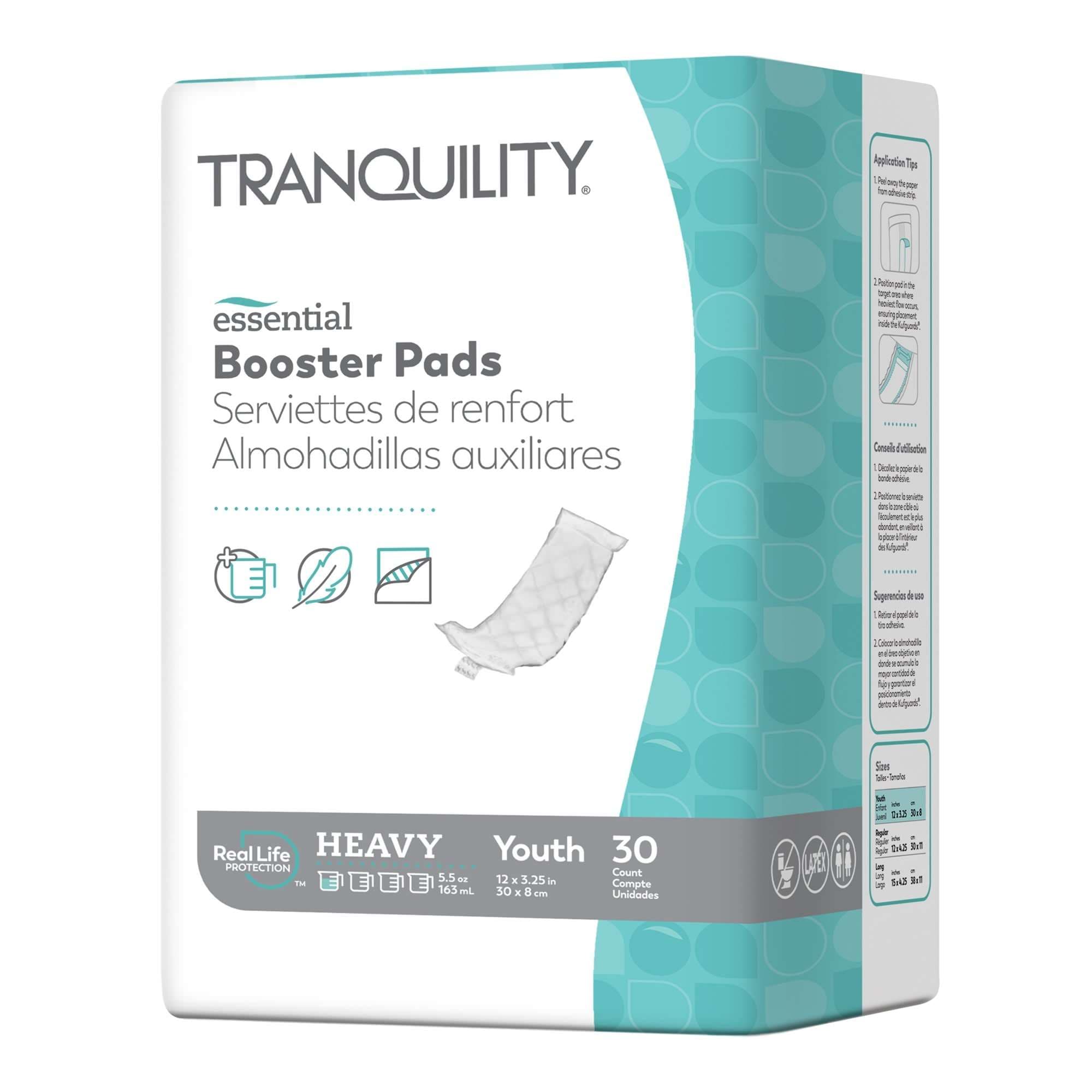 Tranquility Essential Booster Pads, Youth - Package of 30 - Image 1