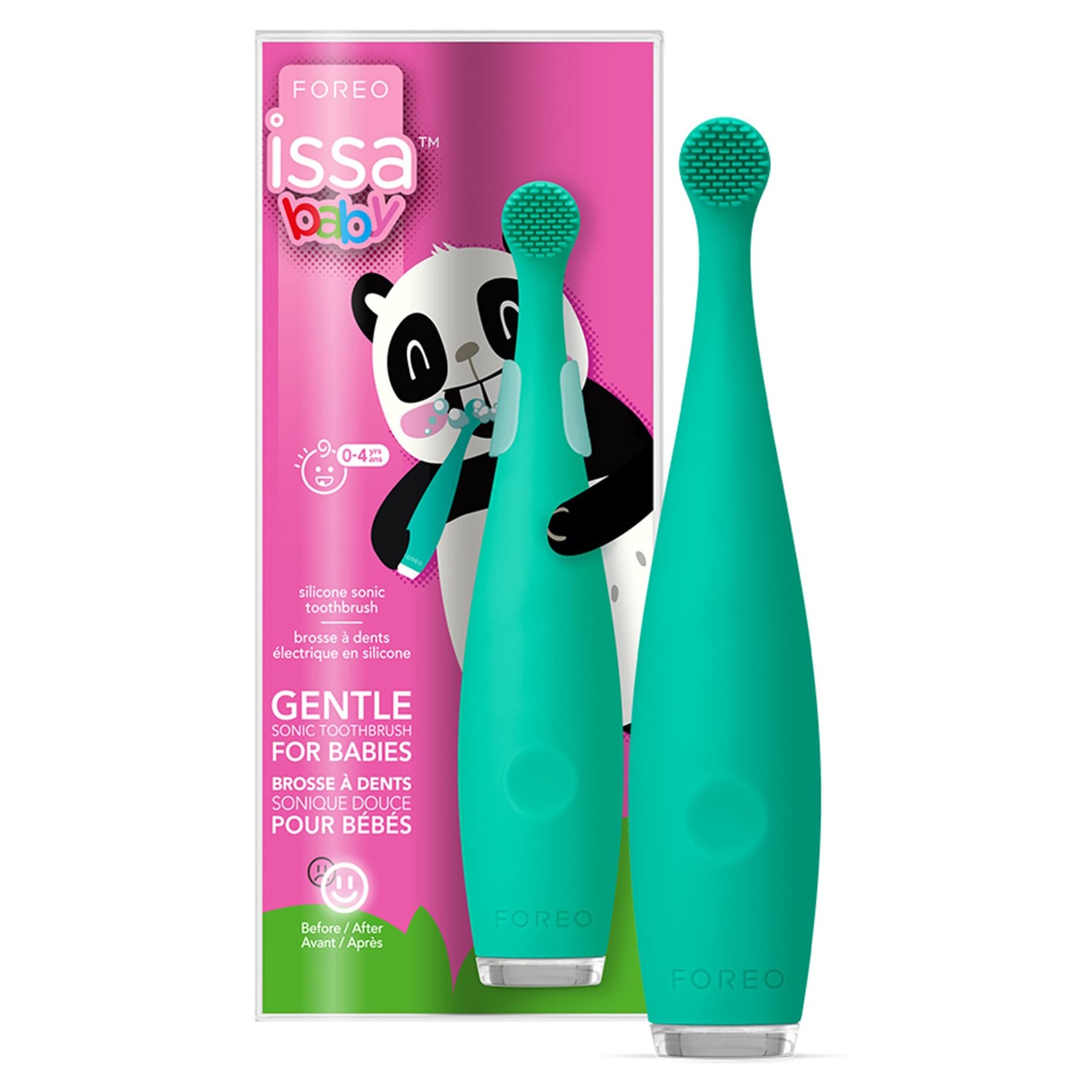 ISSA baby Soft Silicone Sonic Toothbrush - Image 5
