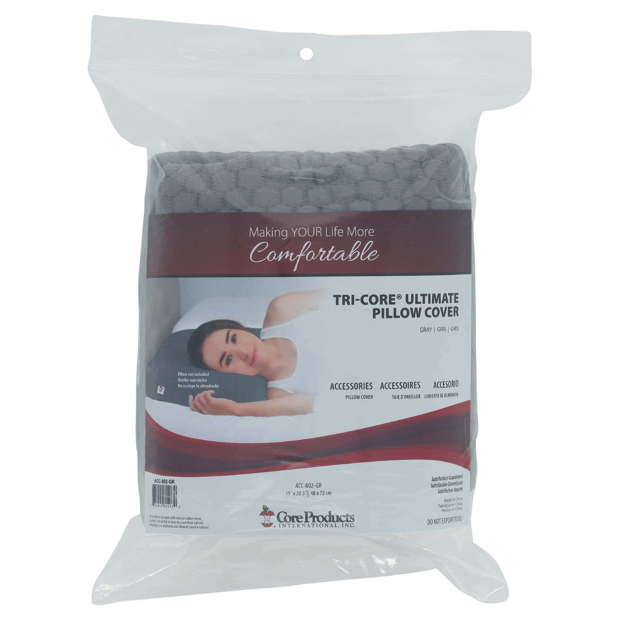 TriCore Ultimate Cervical Support Pillow Replacement Cover - Image 2