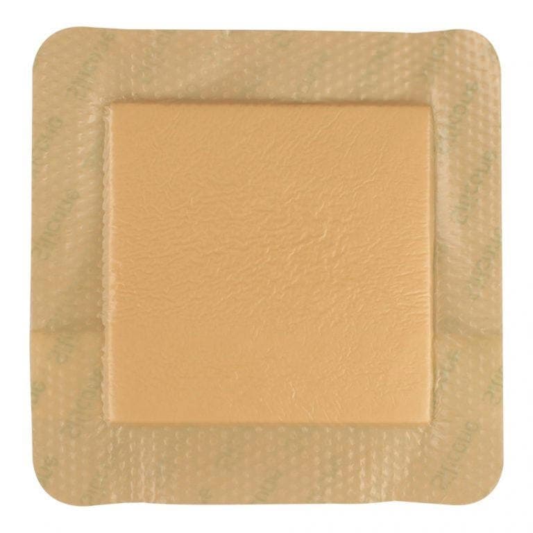 Simpurity Bordered Silicone Foam Dressing, 3 x 3 Inch - Each - Image 1