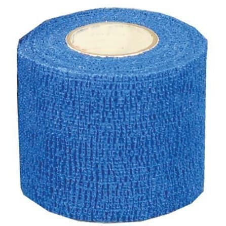 Cardinal Health Self-Adherent Cohesive Bandages, Non-sterile, 3" x 5 Yard, Blue - Case of 48 - Image 1