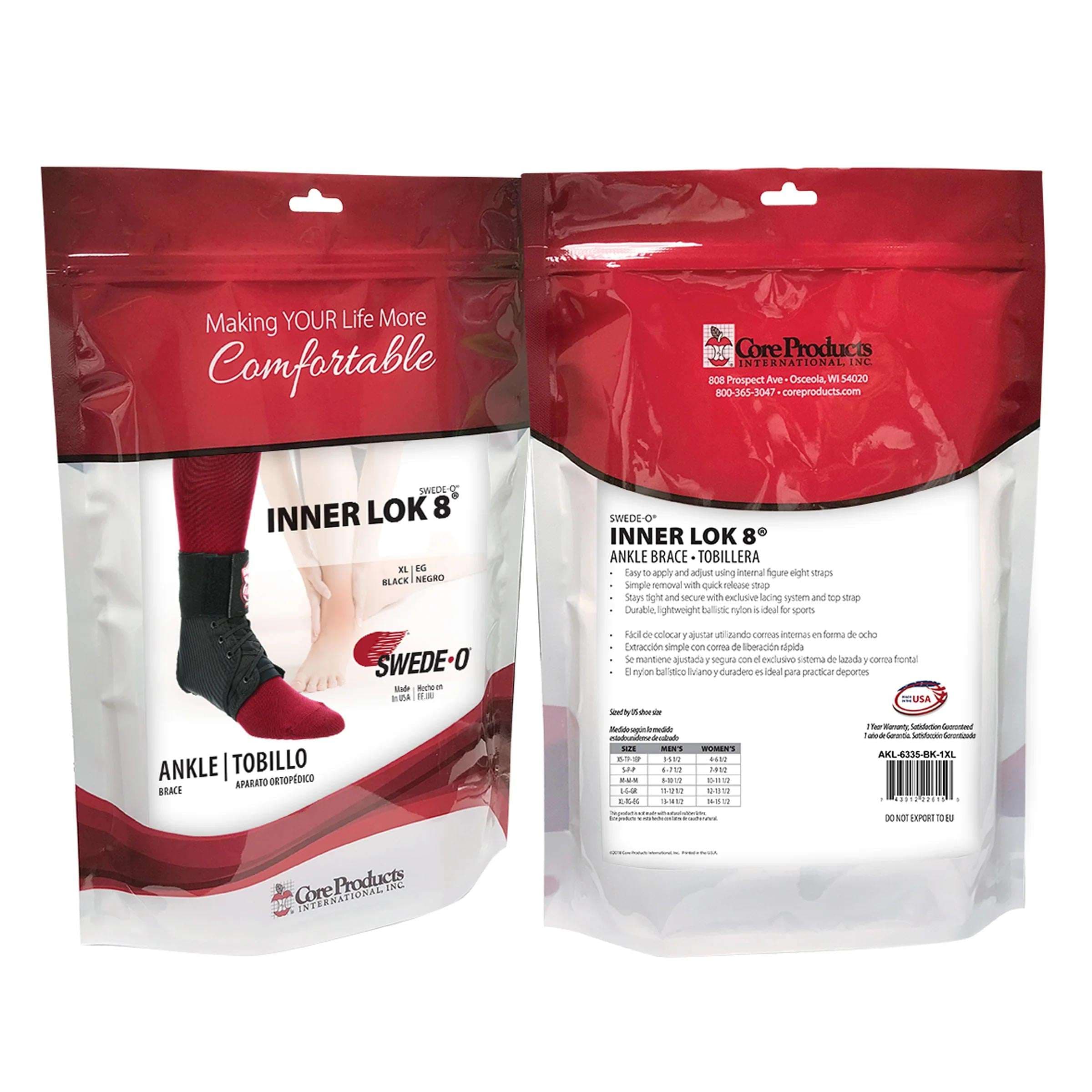 Swede-O Inner Lok 8 Ankle Brace - Image 5