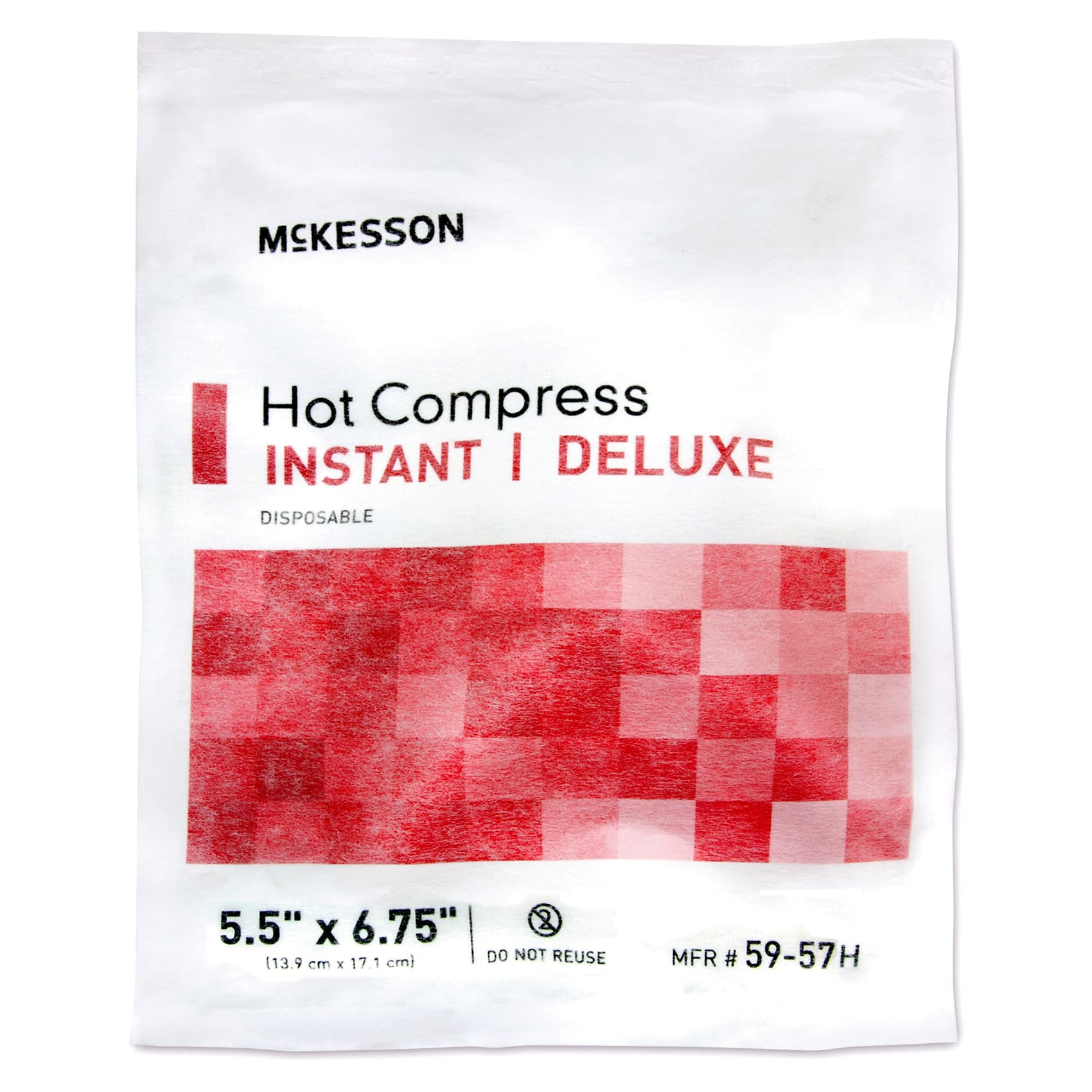 McKesson Disposable General Purpose Hot Pack, Small, 5-1/2 x 6-3/4 Inch - Image 1