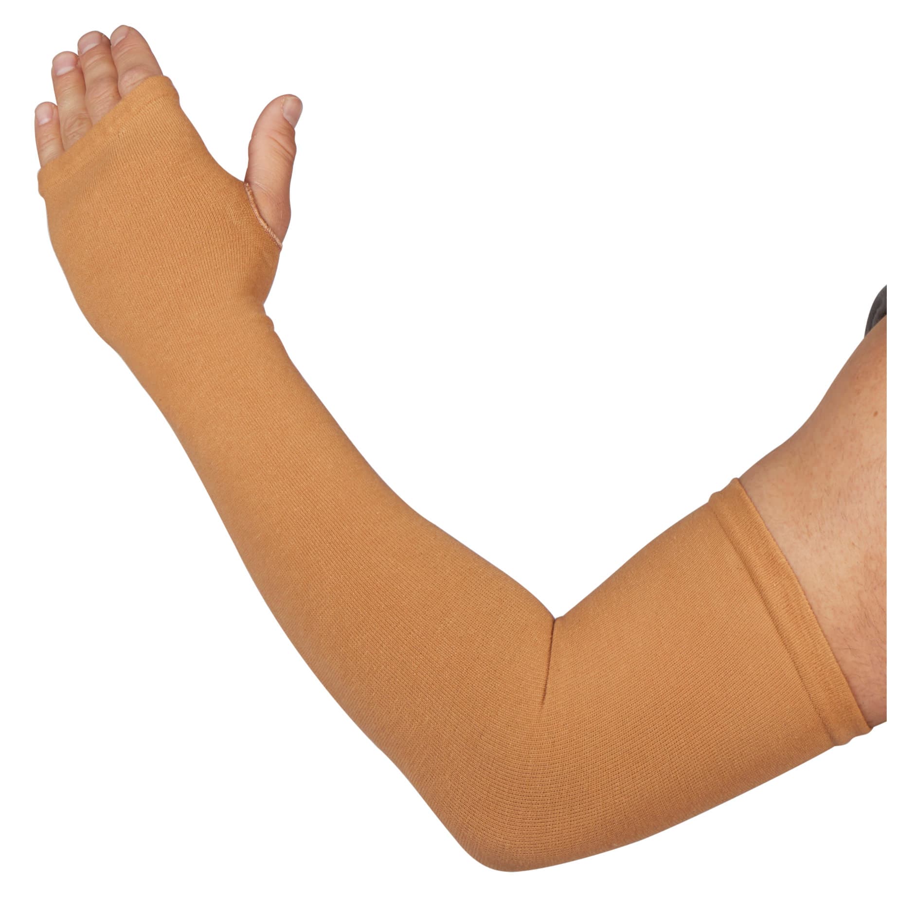 McKesson Arm Sleeve, Medium, Beige - Pair - Image 1