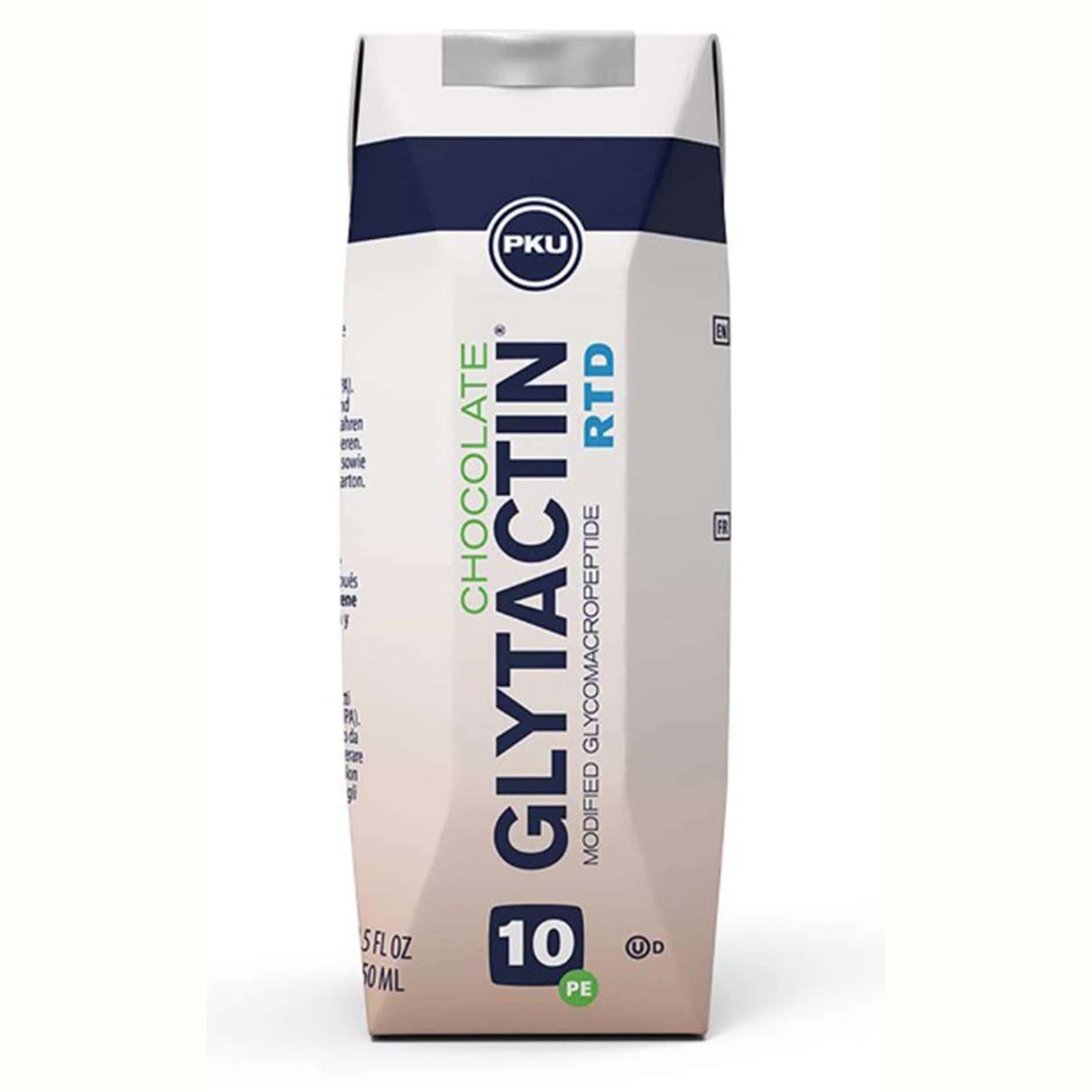 Glytactin RTD 10 PKU Oral Supplement, Chocolate, 8.5 oz - Case of 30 - Image 1