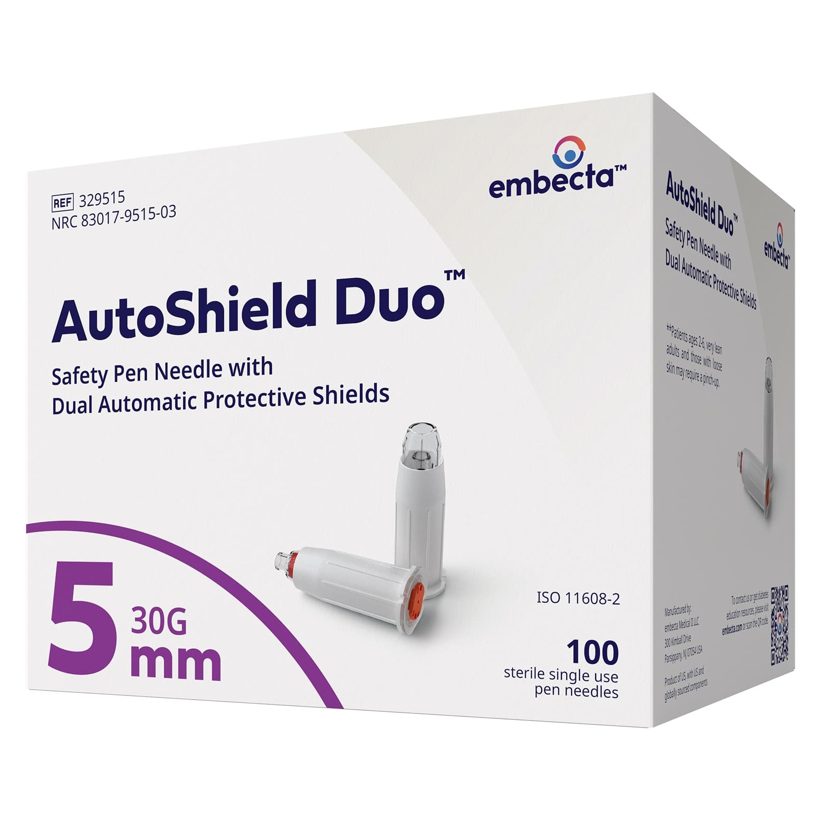 Embecta AutoShield Duo Safety Insulin Pen Needle - Image 2