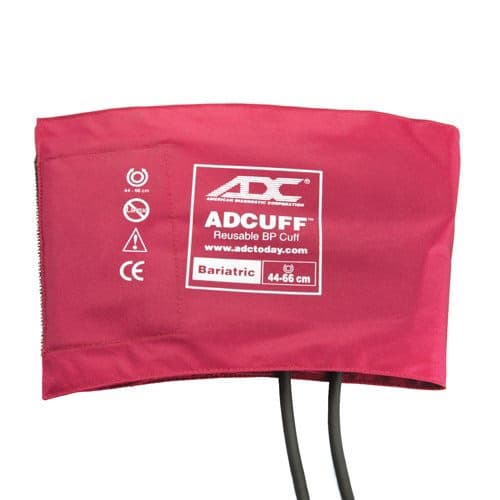 Adc Adcuff Bariatric Sphyg Cuff, 1 Tube, Burgundy - Image 1